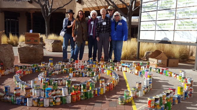 Eldorado Community Creates Canned Food Labyrinth of Giving – Labyrinth ...